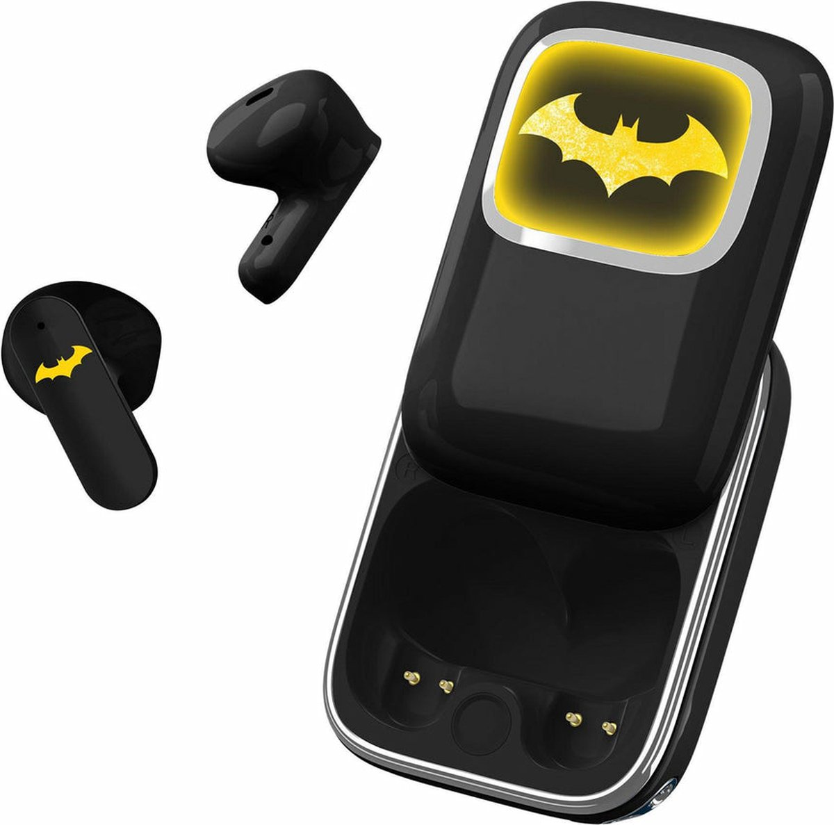 Batman - Schuifhoesje met LED-verlichting - TWS Oordopjes