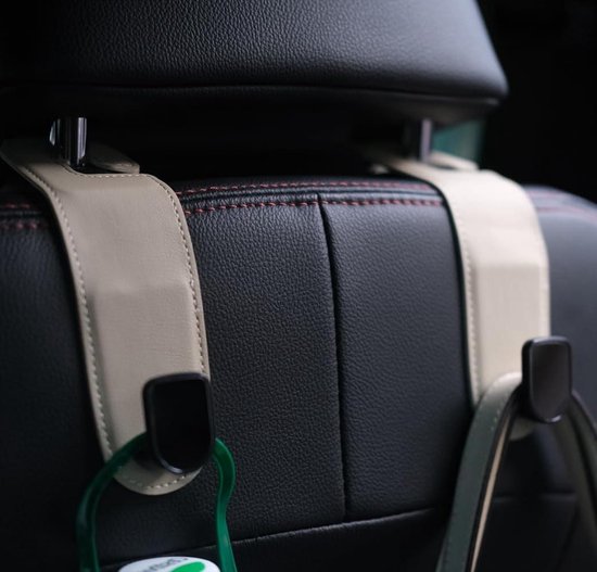 Hoofdsteun haken - handig uw tasjes ophangen in de auto - geen Hoofdsteun haken - handig uw tasjes ophangen in de auto - geen