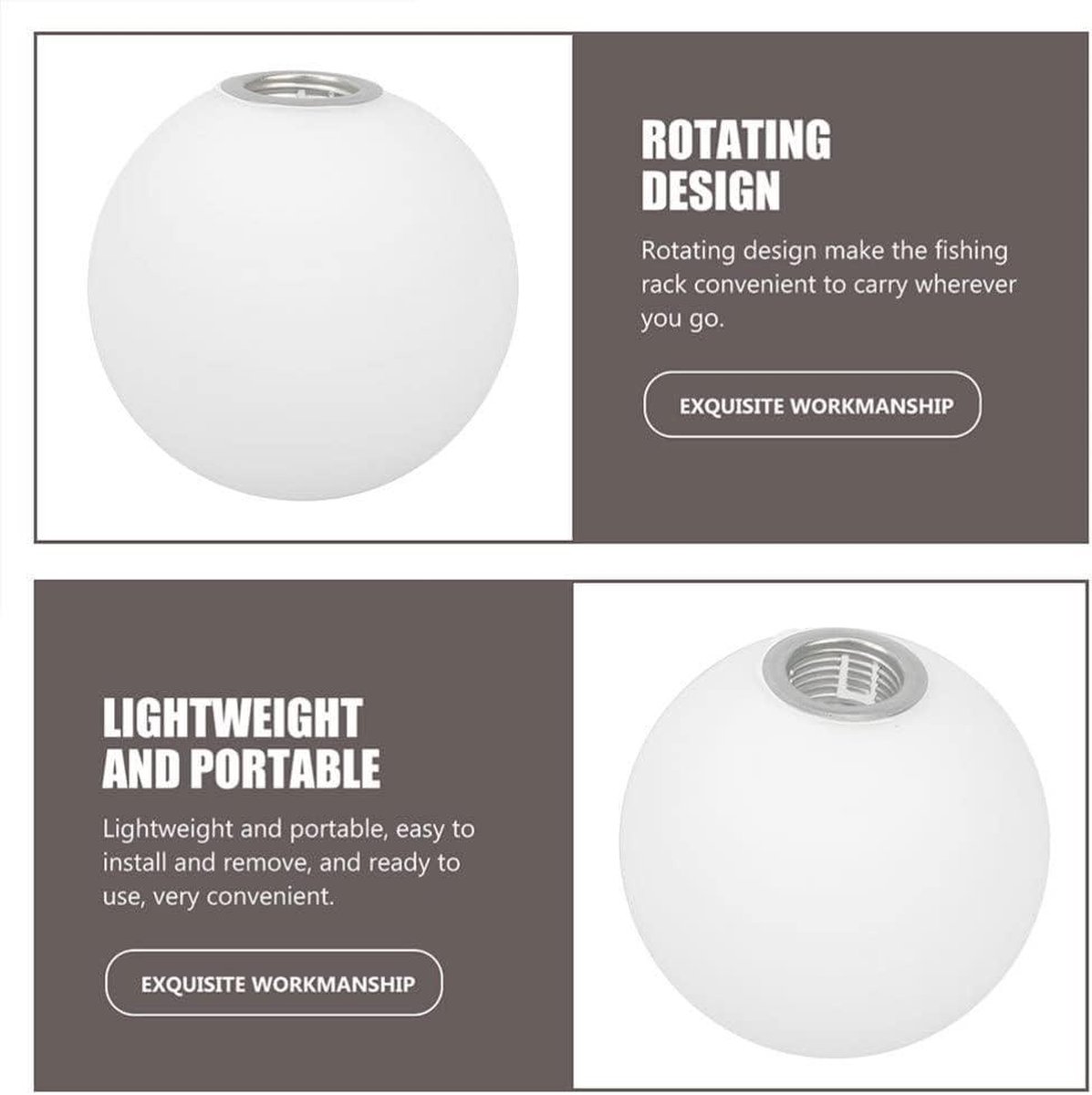 RVS Markeringsnagel 100 mm (diameter) met schroefdraad 50 mm in lengte