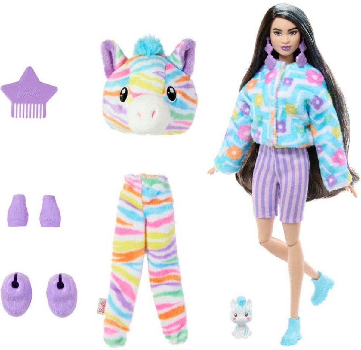Barbie Cutie Reveal Color Dream - Barbiepop - Zebra — afbeelding 5