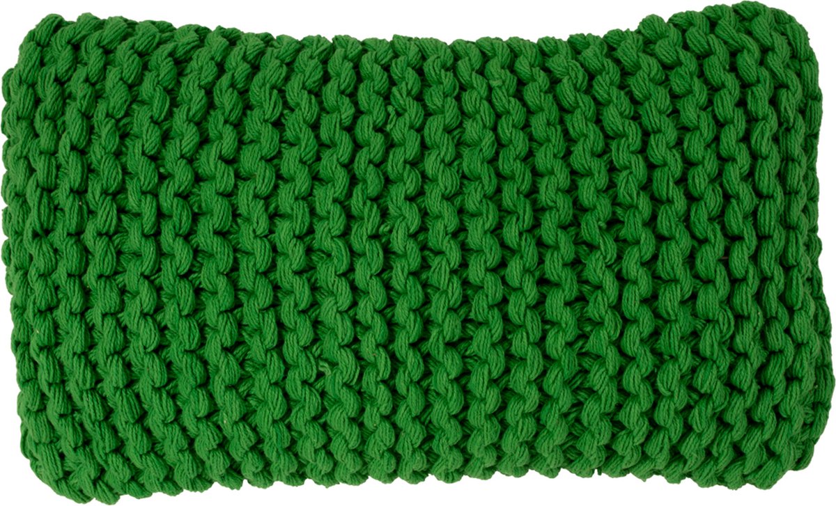 Karson Rope kussen groen 30x50cm