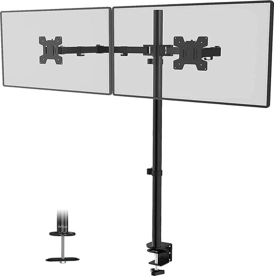 Suptek 2 Monitor Halterung Tisch Für 13-27 Zoll Bildschirme
