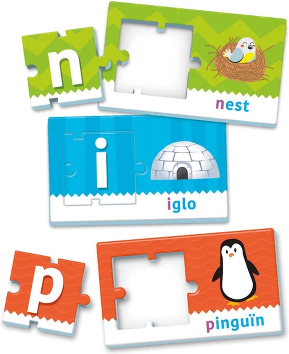 Clementoni - Letters leren - Eerste alfabet - Stukken voor kinderen - Alleen of samen spelen - Educatief Speelgoed - 3-5 jaar — afbeelding 8