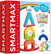 SmartMax My First Acrobats - Magnetisch Sensorisch Speelgoed - Bouwset met Opdrachtenkaarten - Educatief Speelgoed voor Peuters - Vanaf 1 Jaar