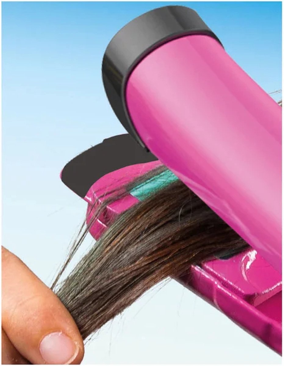 Clementoni - Crazy Chic - Trendy Hairstyle - Kapsalon set met haarverf, tang en accessoires - Vanaf 6 jaar — afbeelding 4