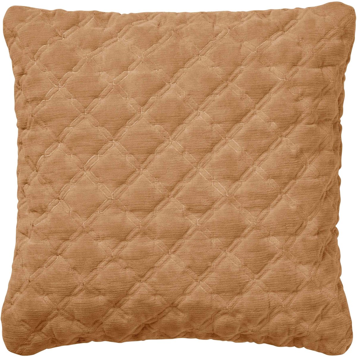 ADELE | sierkussen 45x45 cm | Tobacco Brown | bruin | Hoii | met duurzame kussenvulling