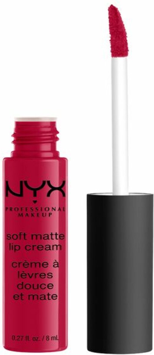 Goedkoopste Nyx Professional Makeup Soft Matte Lip Cream - Monte Carlo - Matte lippenstift, lippenbalsemtextuur - Rood
