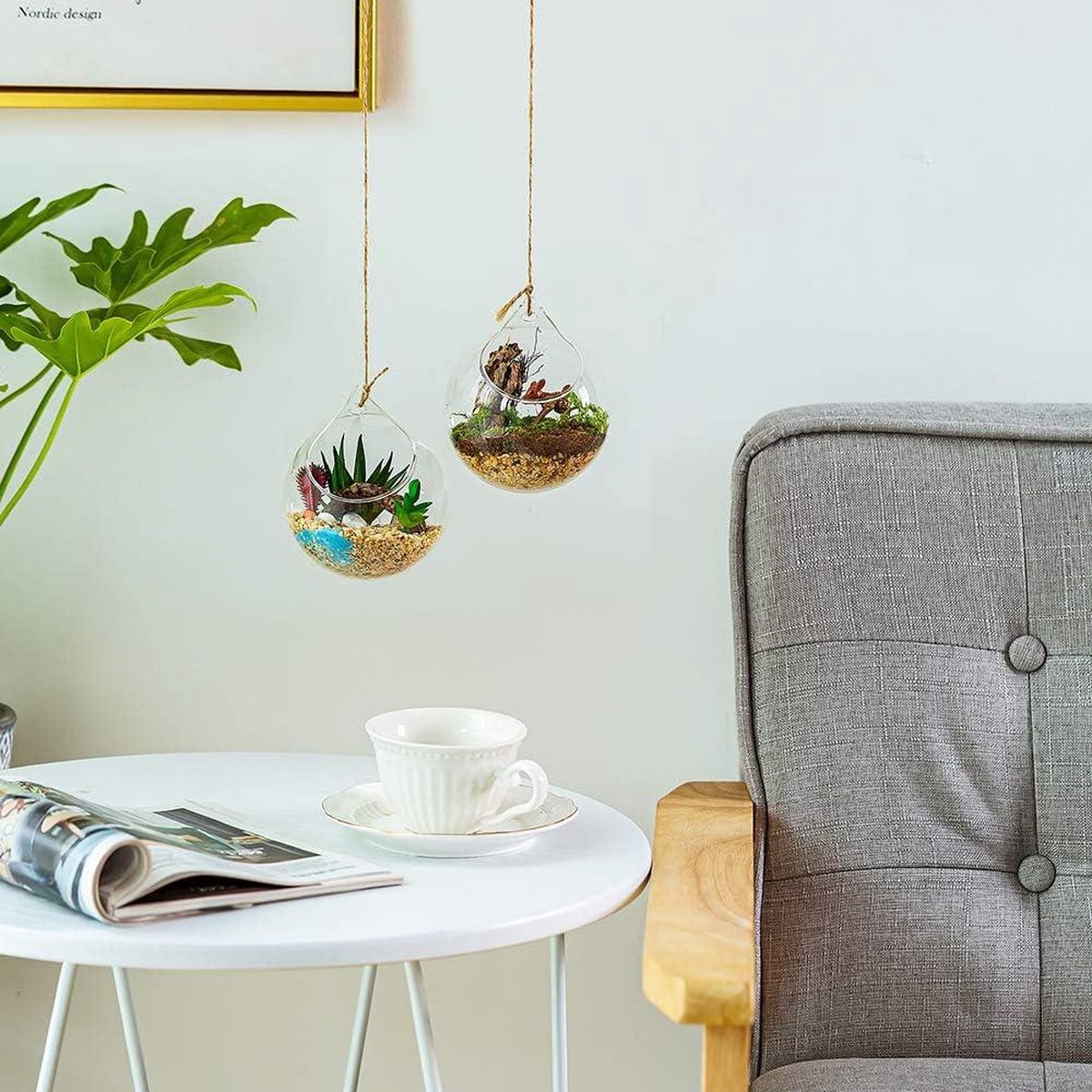 Transparante glazen vazen voor plantenfles bloempot Nordic Creative Hydroponic Terrarium Arrangement Container Bloem Tafel Vaas | NL