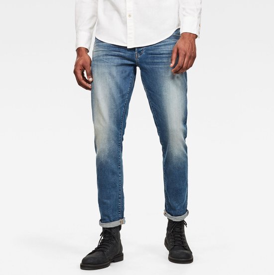 G-star 3301 Regular Tapered Jeans Blauw 36 / 34 Man