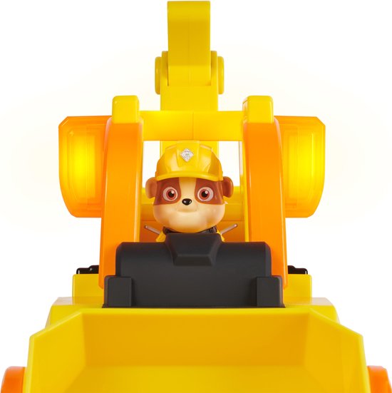 Rubble & Crew – Rubble's Bulldozer Met Beweegbare Shovel En Speelfiguur