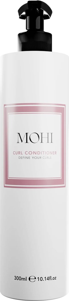 MOHI Curl Conditioner 300 ml - Krullen - Krullend haar - Conditioner haar - Haarverzorging - Haar conditioner - Met pomp - Mannen & Vrouwen - Heren - Cremespoeling - Haarconditioner - Haar verzorging