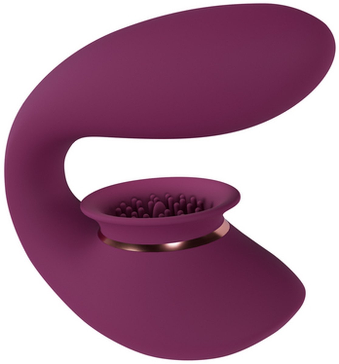 Goedkoopste Twitch 3 - Rechargeable Vibrator and Suction - Burgundy