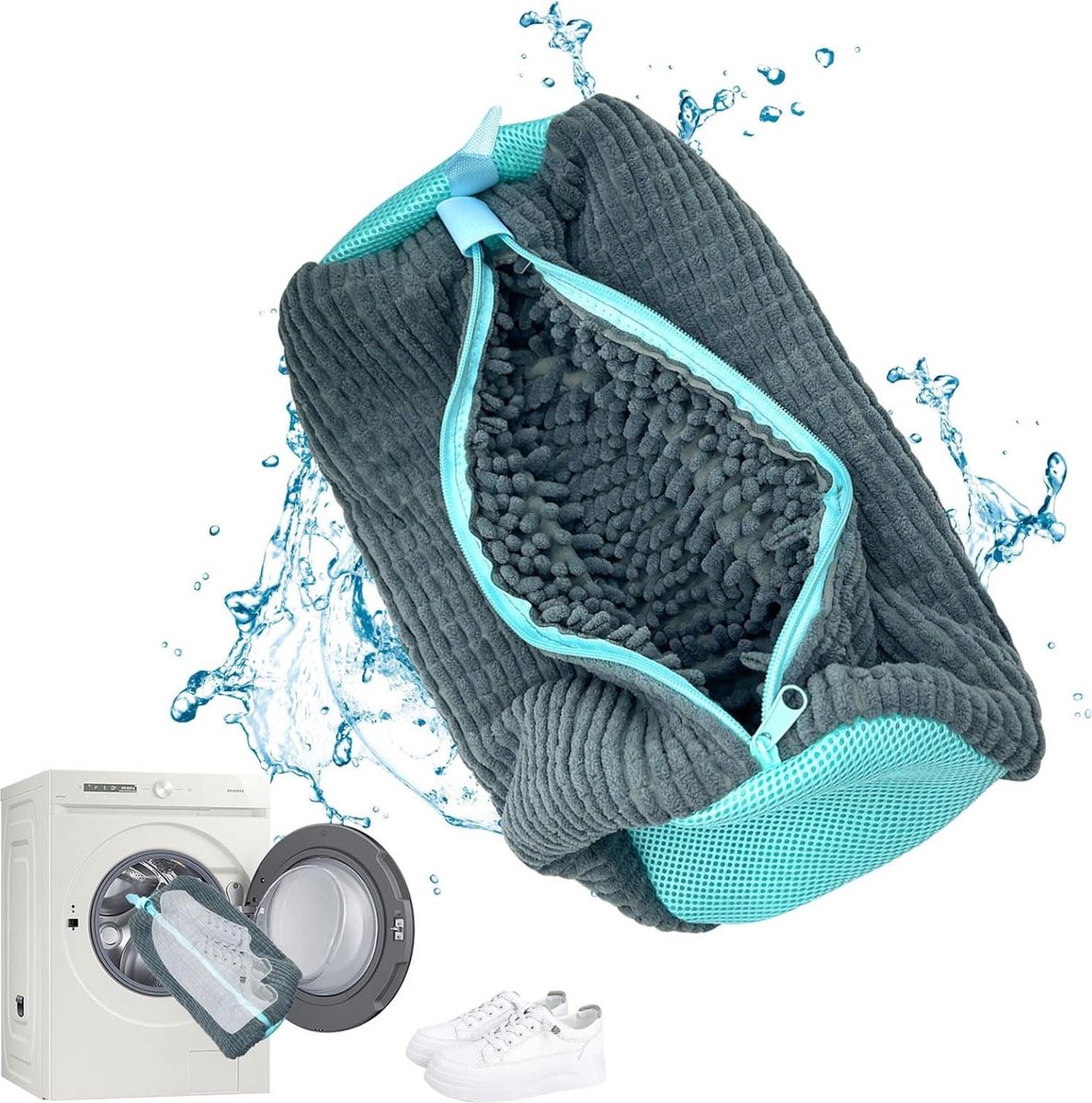 Lelezia Grands Sacs De Rangement 476.3L Avec Fermeture Éclair - Sac Transport Couette Sous Lit Imperméable