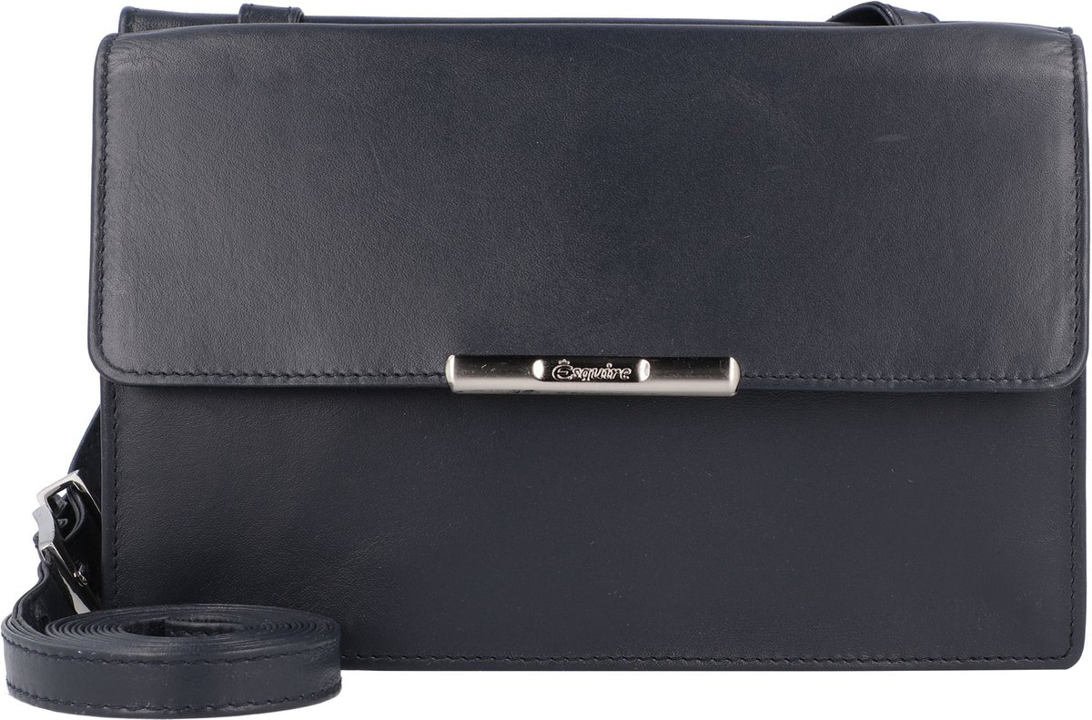 Esquire Schoudertas Helena Small Crossbody Bag Blue Donkerblauw