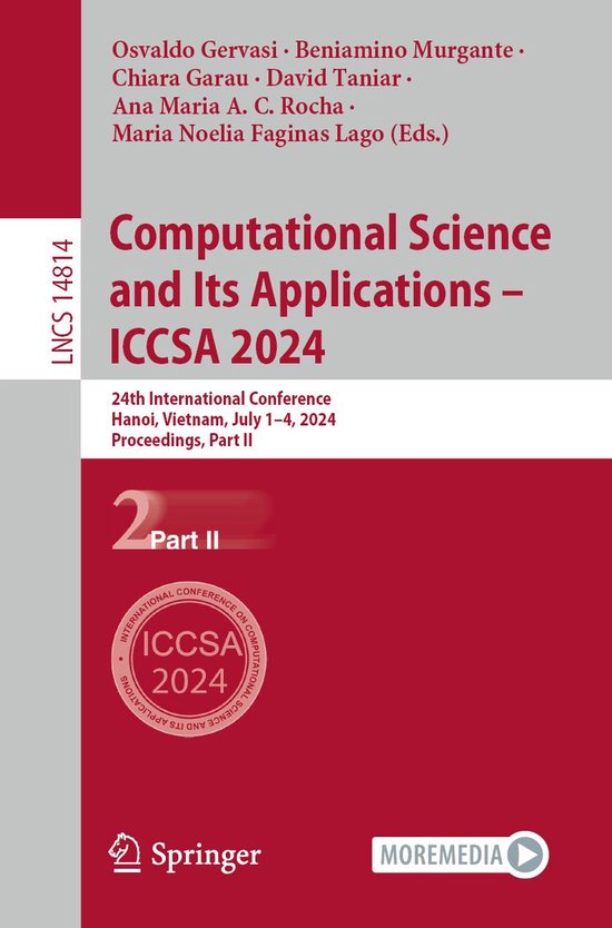 Springer Nature Proceedings Computer Science 2 - Computation ... - cover