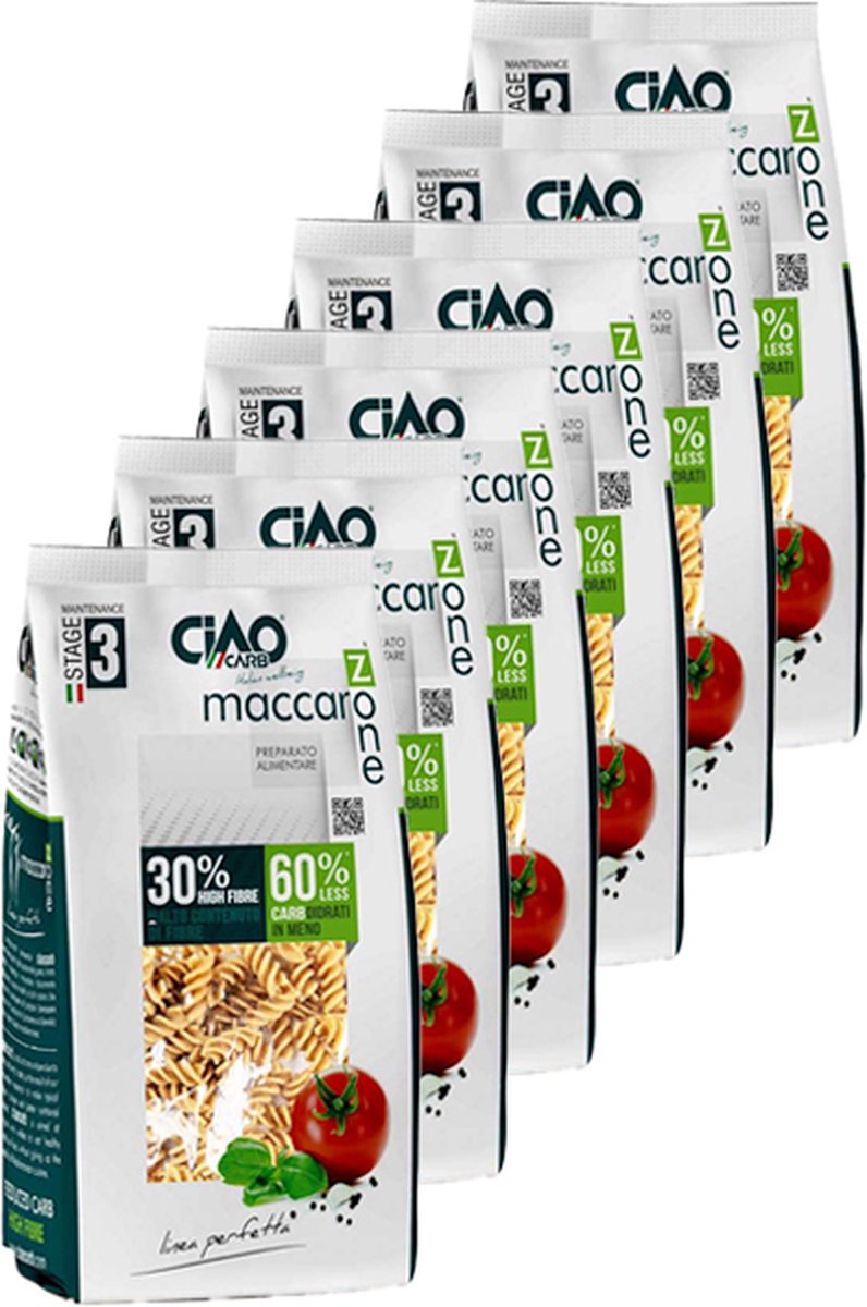 Nutriwell | Fusilli | 50g | 30 Stuks | 30 x 50 gram