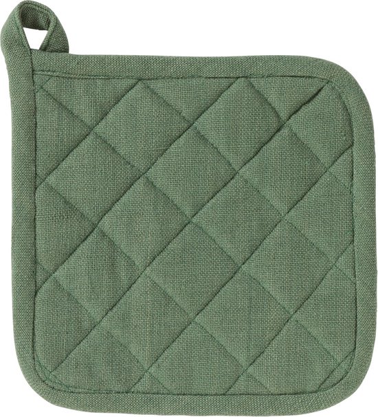 Pannenlap - army green - Indy - Linen & More