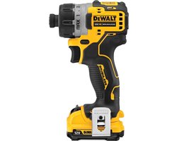 DeWALT DCF601D2 - Accuschroevendraaier - 12V XR - Brushless - Inclusief 2x 2.0Ah accu's en TSTAK koffer
