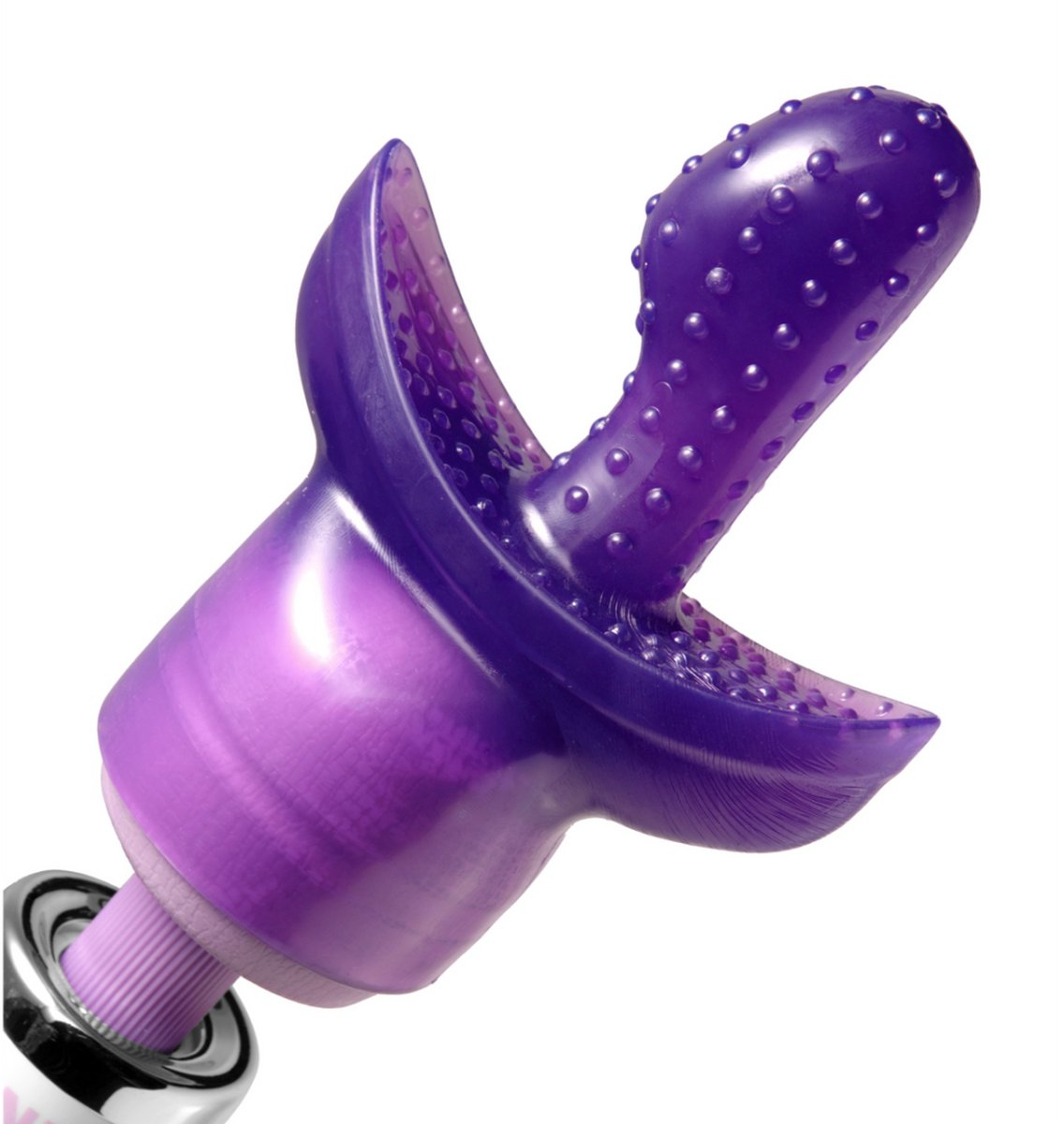 Goedkoopste XR Brands - G Tip Wand Massager Attachment - Purple