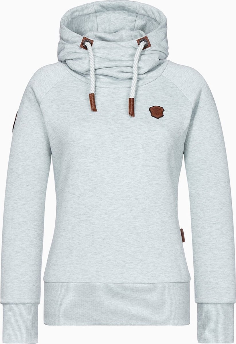 Naketano Damen Hoodie Mandy Spezial 2301-0201 Mint Melange-M