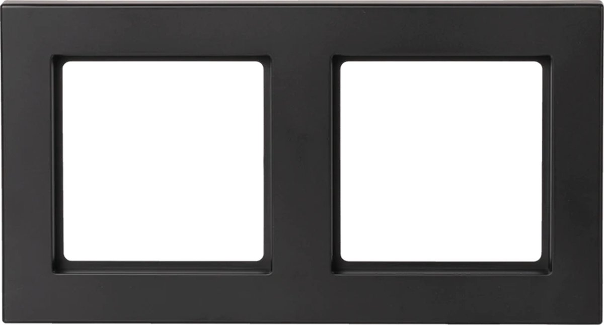 ION Industries afdekraam 2-voudig V1 mat zwart (80.300.020)
