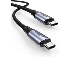 UGREEN US355 USB-C naar USB-C 3.1 Gen.2, PD, 5A, 100W, 4K, 10Gbps, 1m (zwart)