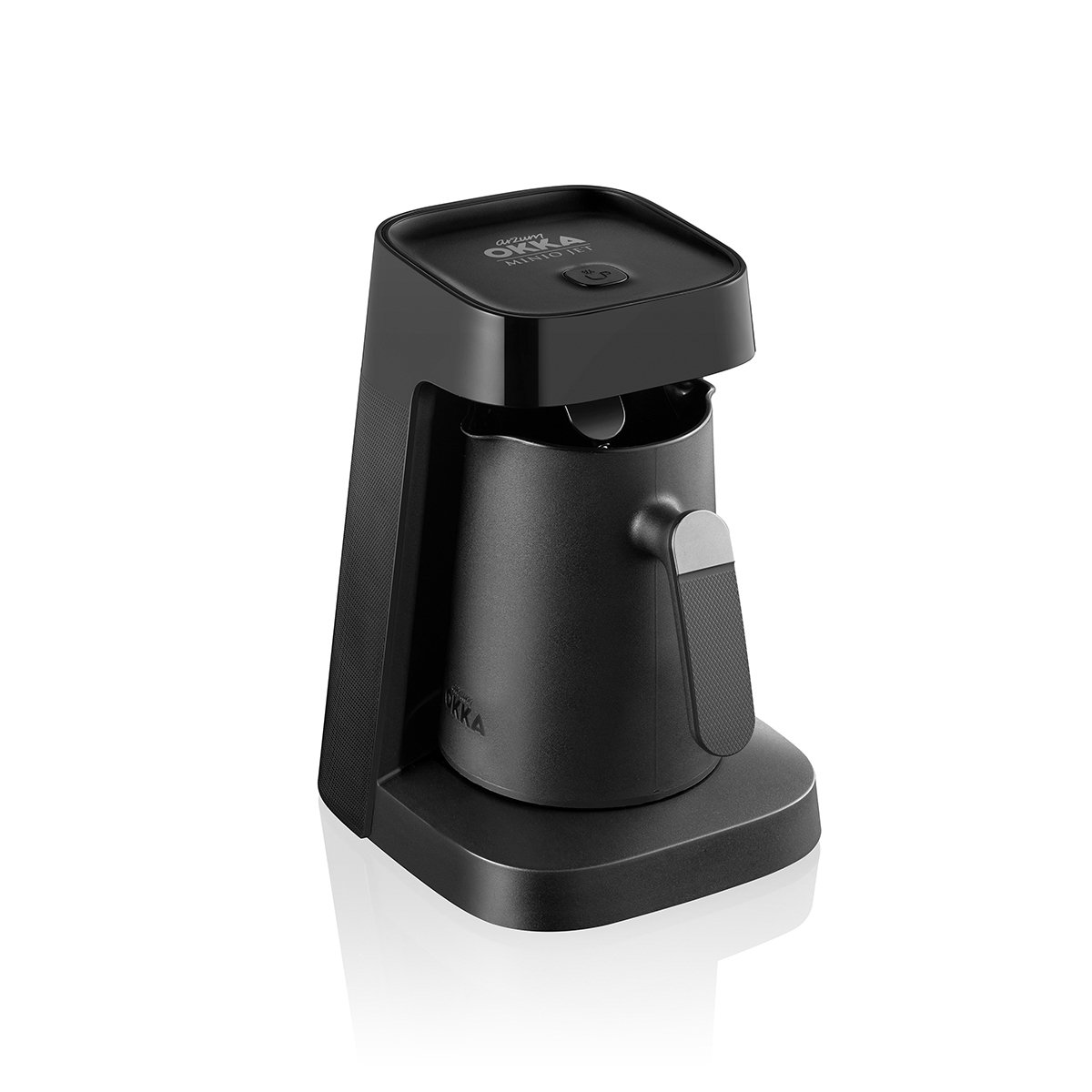 OK0013-K OKKA Minio Jet Turkish Coffee Machine - Chrome | Half automatisch Turks koffiezetapparaat