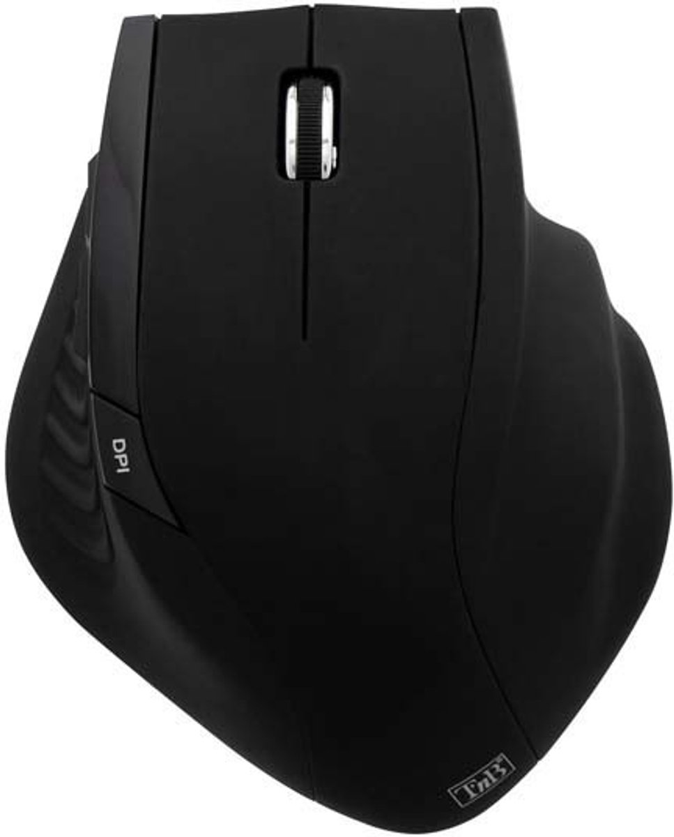 ERGO muis TNB USB Optisch 1600 DPI Rechtshandig Zwart