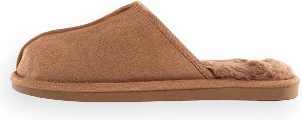 Tiseco - Pantoffels SNUGGS - Heren - maat 42/43, cognac