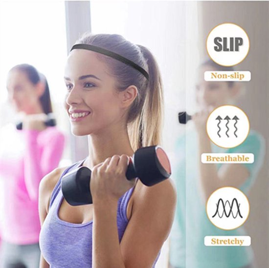 3 stuks haarbanden voor dames - korte haar bandana haarbanden, antislip