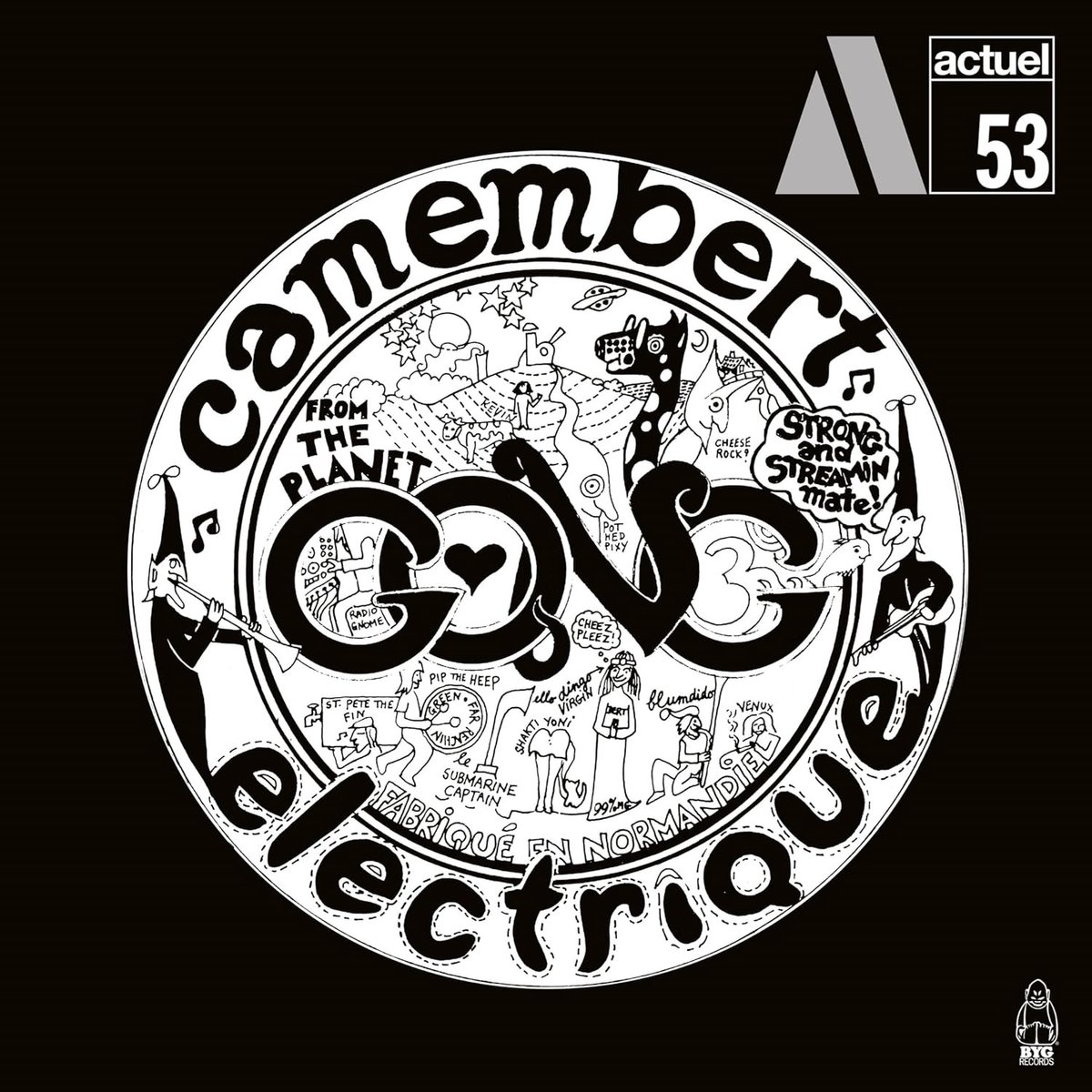 Gong - Camembert Electrique (LP) (Coloured Vinyl) (Limited Edition) (Remastered)