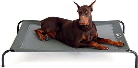 FIVMEN Hondenbed met baldakijn Hondenligplaats Outdoor 2 in 1 Huisdierenbed Hondenbank Verhoogd Kattenligplaats Kattenbed voor Katten en Kleine Grote Honden, 76x76x61cm FIVMEN Hondenbed met baldakijn Hondenligplaats Outdoor 2 in 1 Huisdierenbed Hondenbank Verhoogd Kattenligplaats Kattenbed voor Katten en Kleine Grote Honden, 76x76x61cm