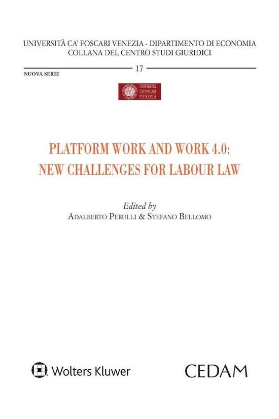 Platform work and work 4.0 - cover