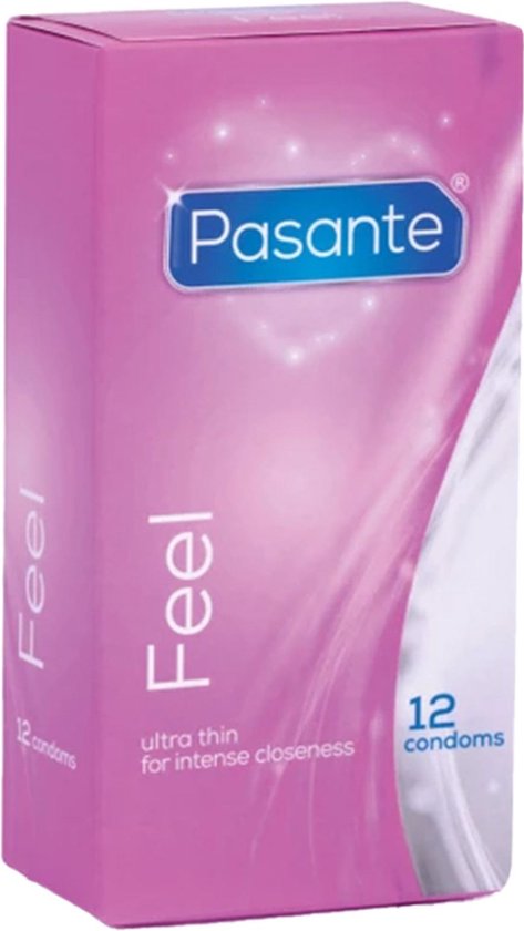 Pasante Sensitive Feel Condooms - 12 Stuks
