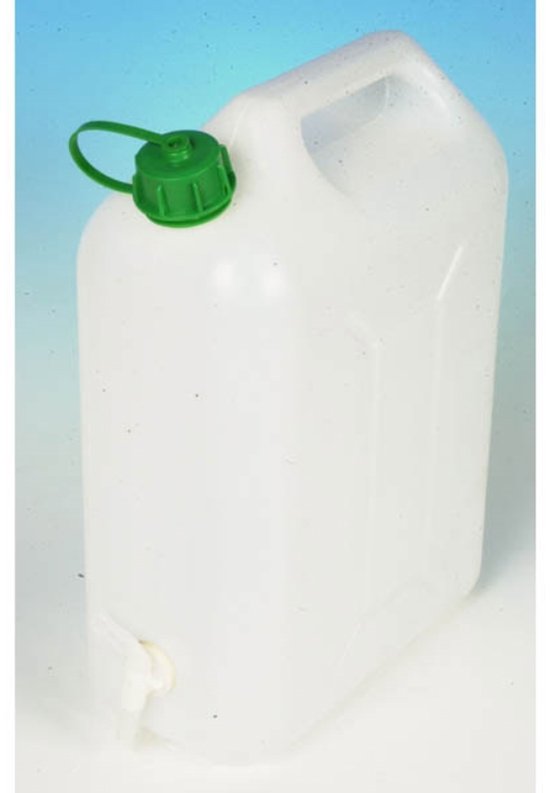 All Ride Water Tank 10L - Met Kraantje - Water of Limonade - Wit van All Ride — afbeelding 4