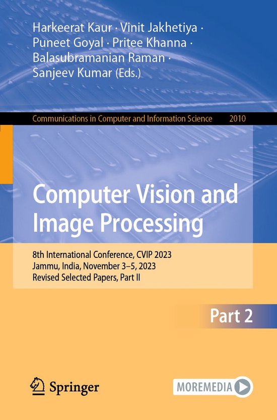 Springer Nature Proceedings Computer Science 2 - Computer Vi ... - cover