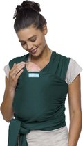 Bol.com Classic Baby Wrap Carrier voor Pasgeboren tot Peuter tot 150 kg - Baby Sling vanaf de geboorte - Ademend Stretchy - 100%... aanbieding