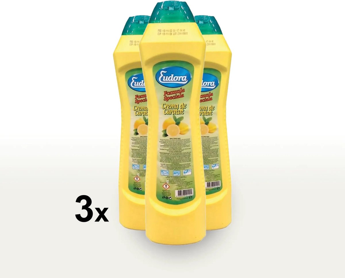 Goedkoopste Alley Eudora Schuurmiddel met Lime en Natuurlijke Mineralen - 3 x 500 ml