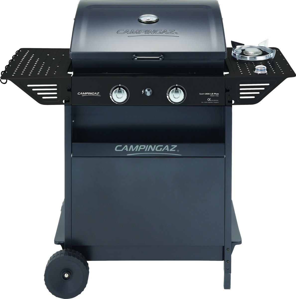 Campingaz Xpert 200 LS Plus Rocky Barbecue Verrijdbaar Gas Zwart 10300 W
