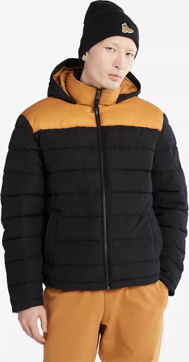 Timberland Winterjas South Twin Puffer - Bruin / Zwart - maat xxl