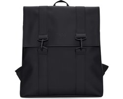 Rains MSN W3 Unisex Rugzak - Zwart