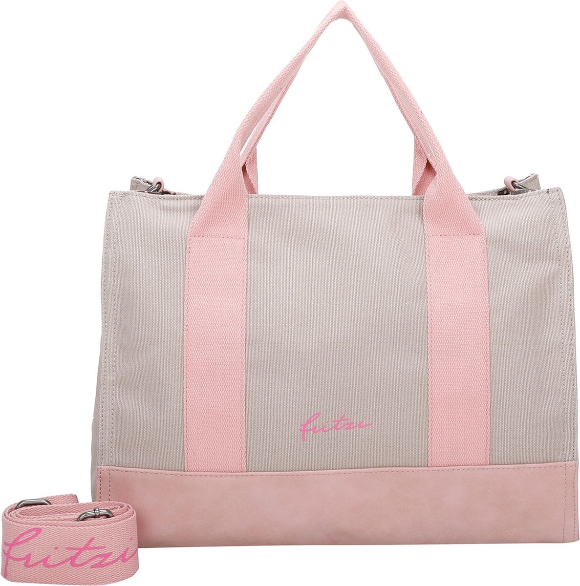 Fritzi aus Preußen Schoudertas Canvas Tote Bag Sand Beige