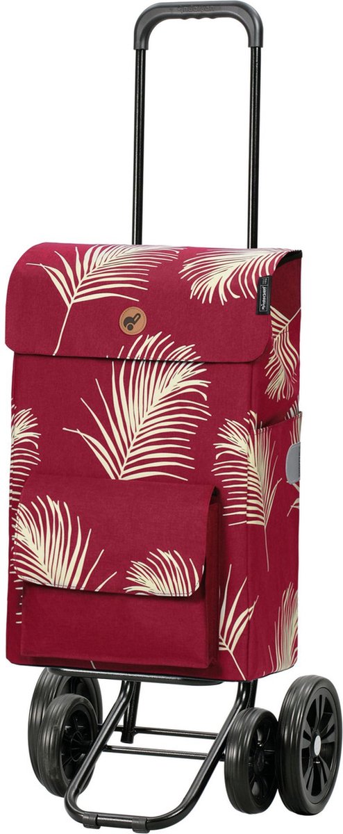 Andersen Shopper Quattro Shopper Signe Winkelwagen 59 cm - 51 L - rot