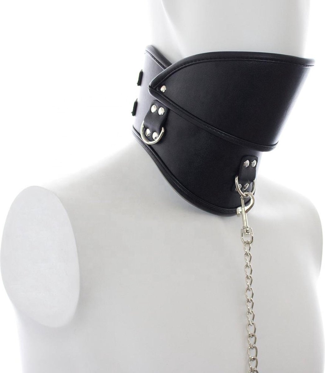 Goedkoopste Fixxx - Hoge Collar met Gezichtsmasker - Zwart