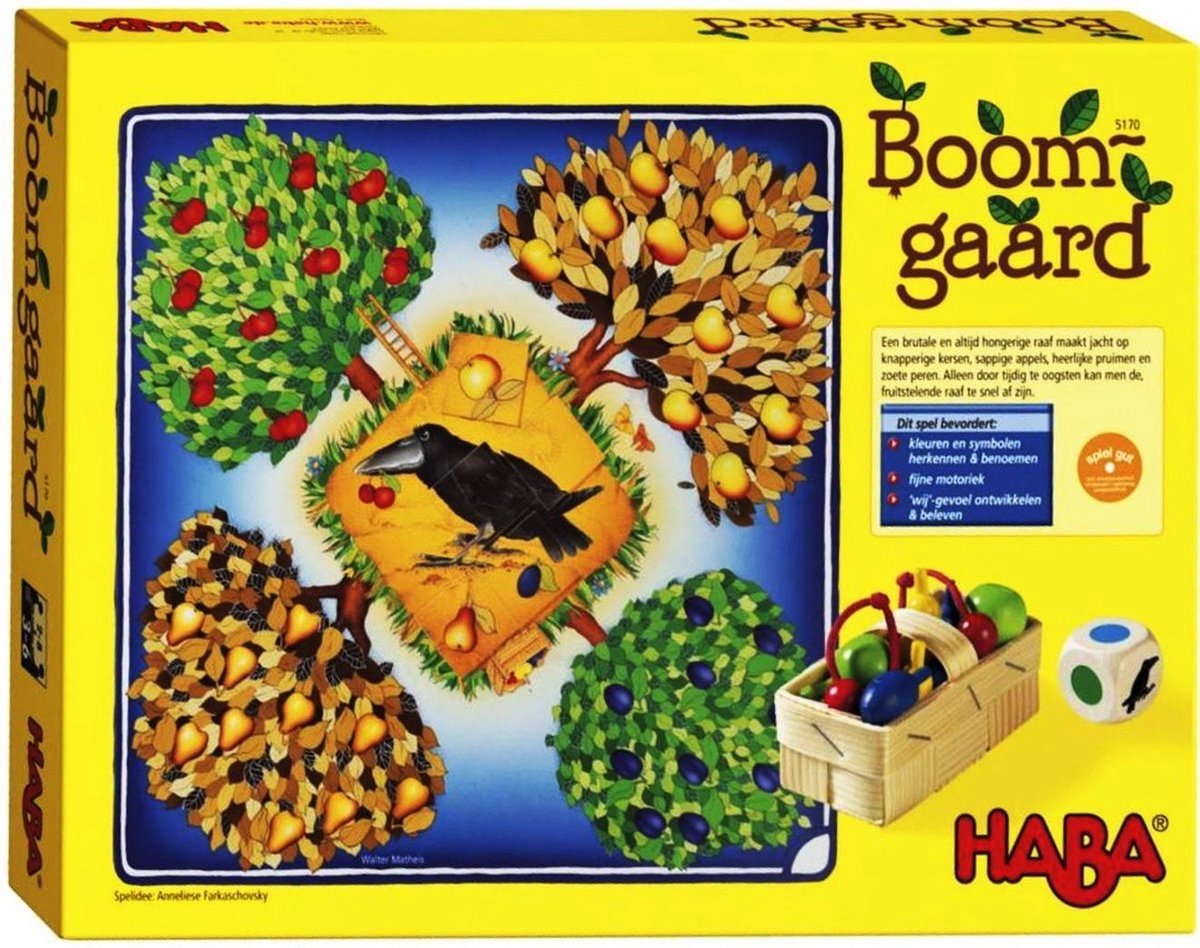 HABA De Boomgaard Spel - Fruitspel tegen de raaf — afbeelding 12