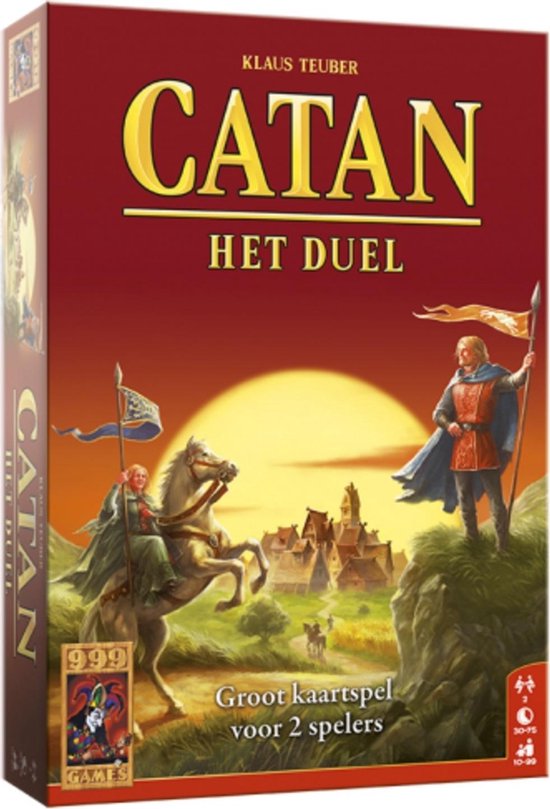 Thumbnail van een extra afbeelding van het spel Spellenset - 2 stuks - Kaartspel - Gubs & Catan: Het Duel Kaartspel