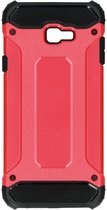 Rugged Xtreme Backcover Samsung Galaxy J4 Plus hoesje - Rood