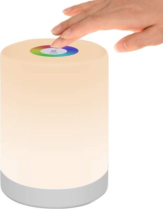 Lampe bureau portable couleur rechargeable usb intensité variable