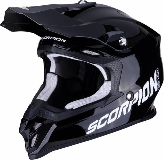 Casque Motocross Scorpion VX-16 Solid Black- XXL | bol.com