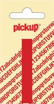 Pickup plakletter Nobel 60 mm rood I - 31022060I
